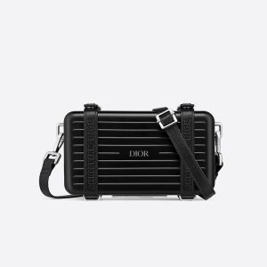 Rimowa x Dior Personal Clutch Aluminum Black