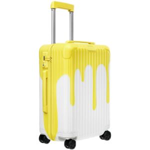 Rimowa X Chvos Luggage In White/Yellow