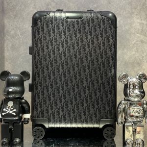 Rimowa X Dior Luggage In Black