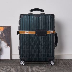 Rimowa X Fendi Luggage In Black