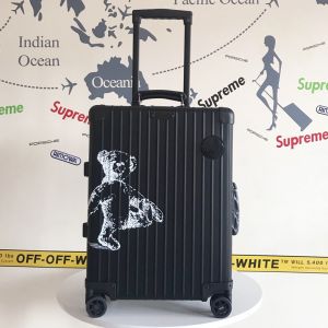 Rimowa X Steiff Teddy Bear Luggage In Black